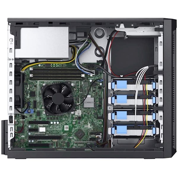 სერვერი Dell PowerEdge T140 Intel Xeon E2226G Chassis with up to 4x3.5